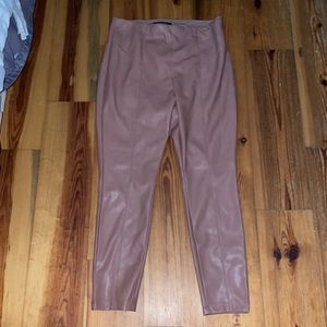 Leather lined leggings NEW